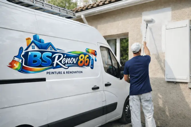 Ravalement de façade Châtellerault Vienne 86 - Peinture Extérieure