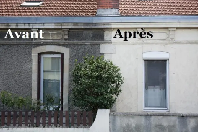 Nettoyage de façade à Châtellerault Vienne 86