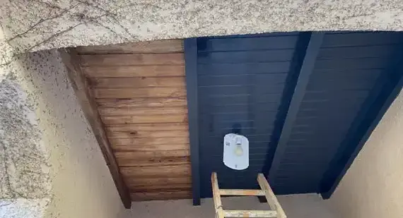 Peinture Boiserie Porte et Volet en Bois à Châtellerault Vienne 86